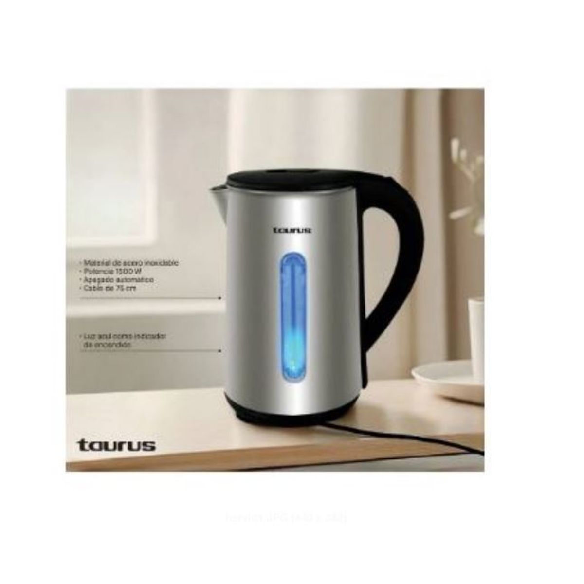 TAURUS - HERVIDOR MILAN INOX MARCA TAURUS 1500W