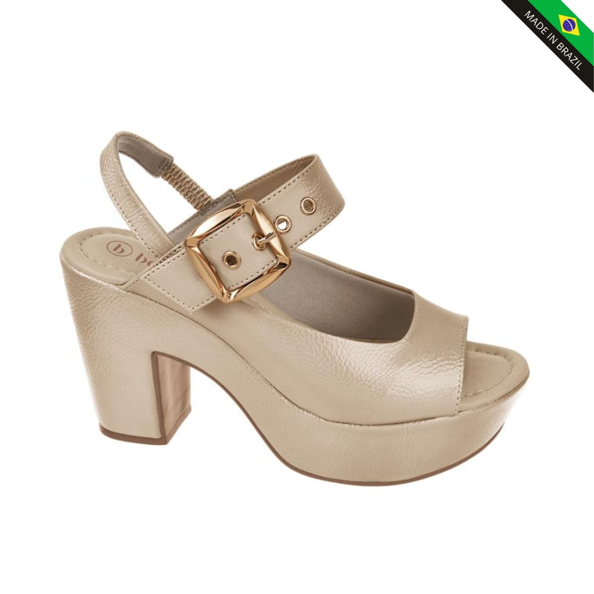 BEBECE - SANDALIA PLATAFORMA BEBECÉ T5118-169-11 CREMA