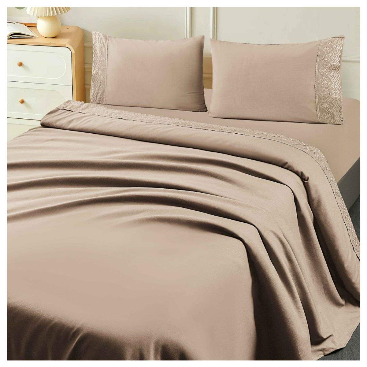 GENERICO - JUEGO DE SÁBANAS GOLDSUN DE 2 PLAZAS