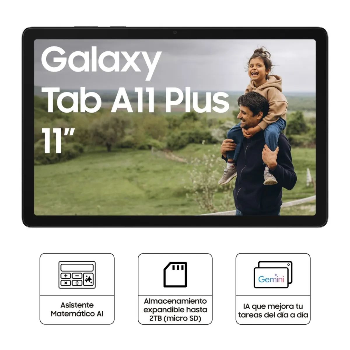 SAMSUNG - Tablet Samsung GALAXY TAB A11+  6GB/128GB 11 Pulgadas - Graphite