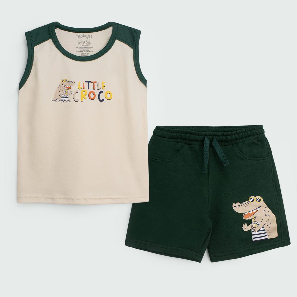 KUKULI - CONJUNTO COCOOL M/C NIÑO 5332