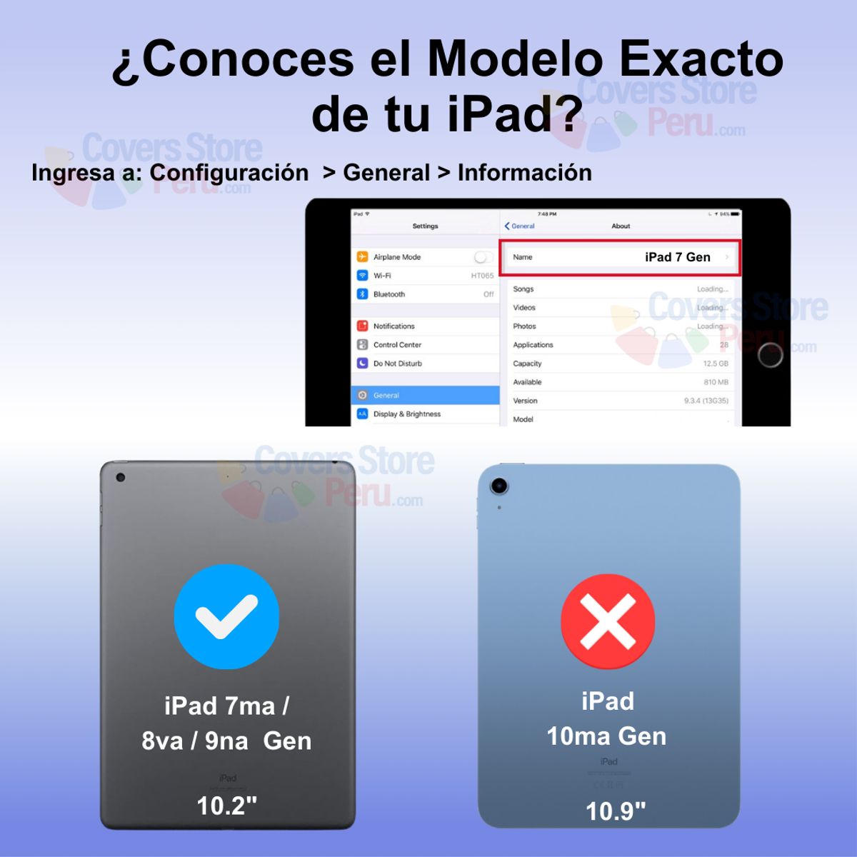 GENERICO - Funda para iPad 9na Gen 102 de Maleta Goma Morada