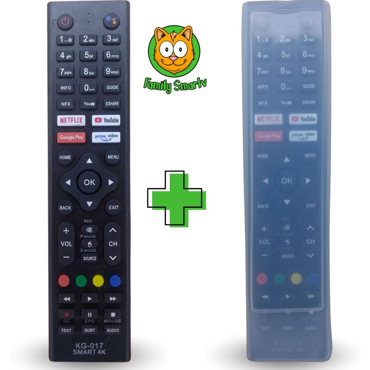 GENERICO - Control Remoto Compatible para Tv Smar Royal