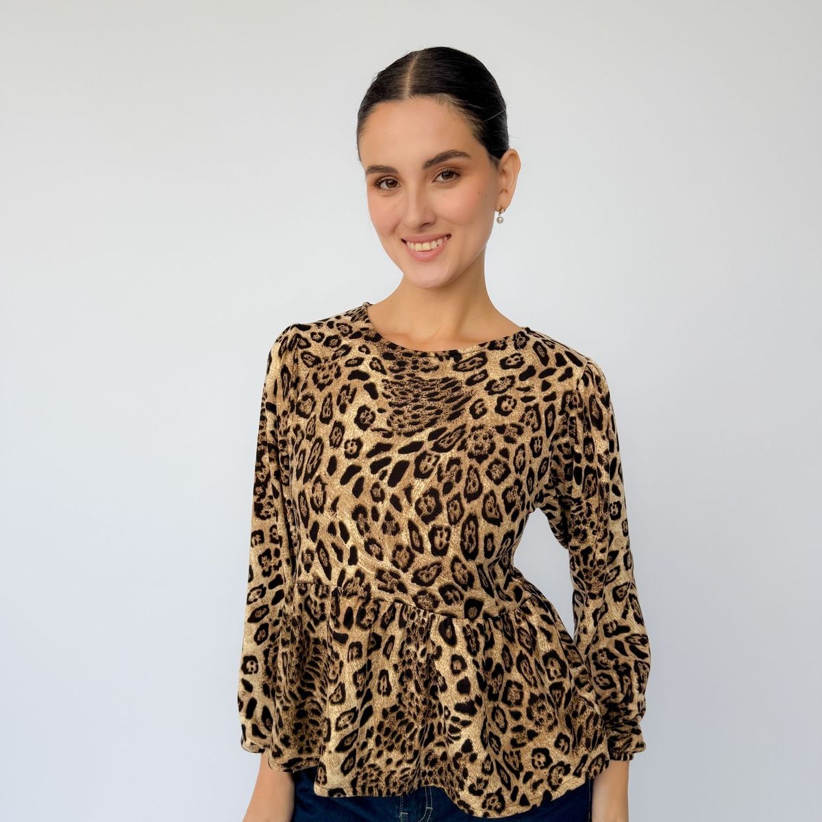 INTROSPECTIVA MODA - BLUSA PEPLUM MODELO SICILIA