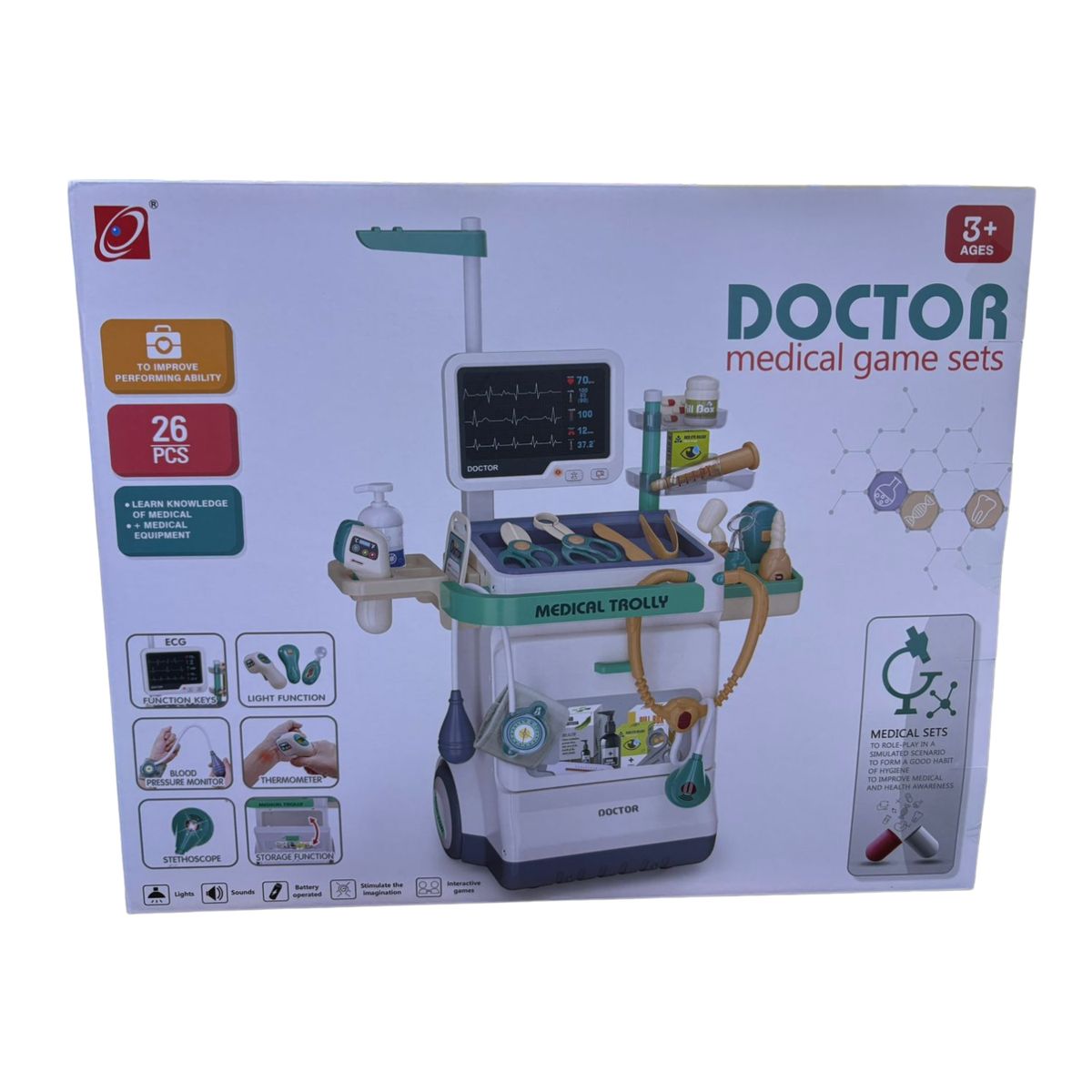 GENERICO - SET INFANTIL DE MÉDICO