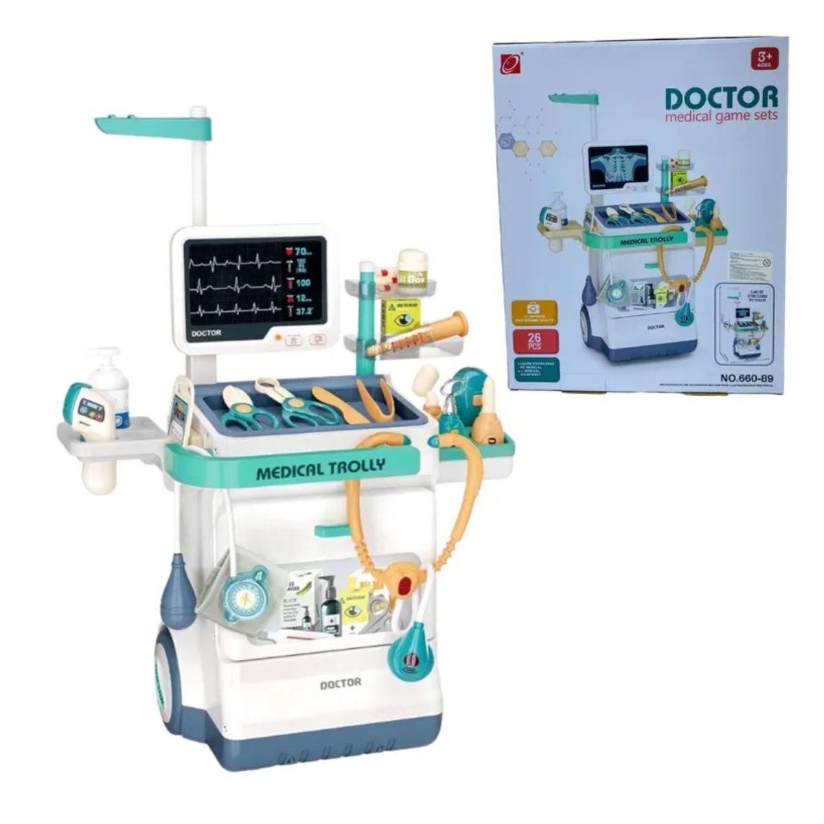 GENERICO - SET INFANTIL DE MÉDICO