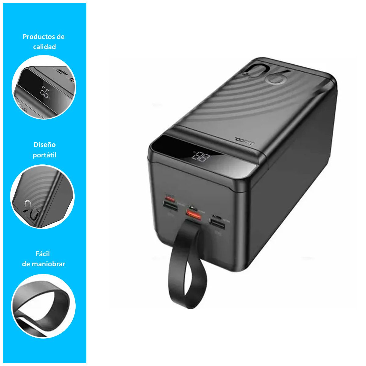 GENERICO - Power bank Carga Rápida HOCO 90000Mah