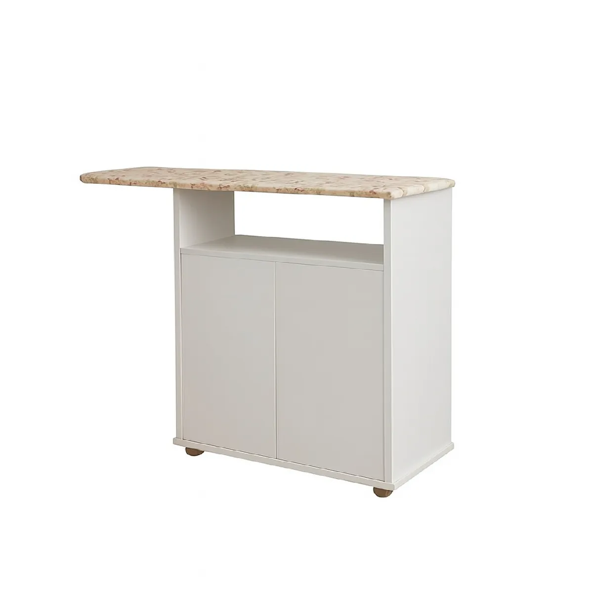 TU MESITA - Mesa de Planchar Clásica Madiel color Blanco 1 puerta TU MESITA