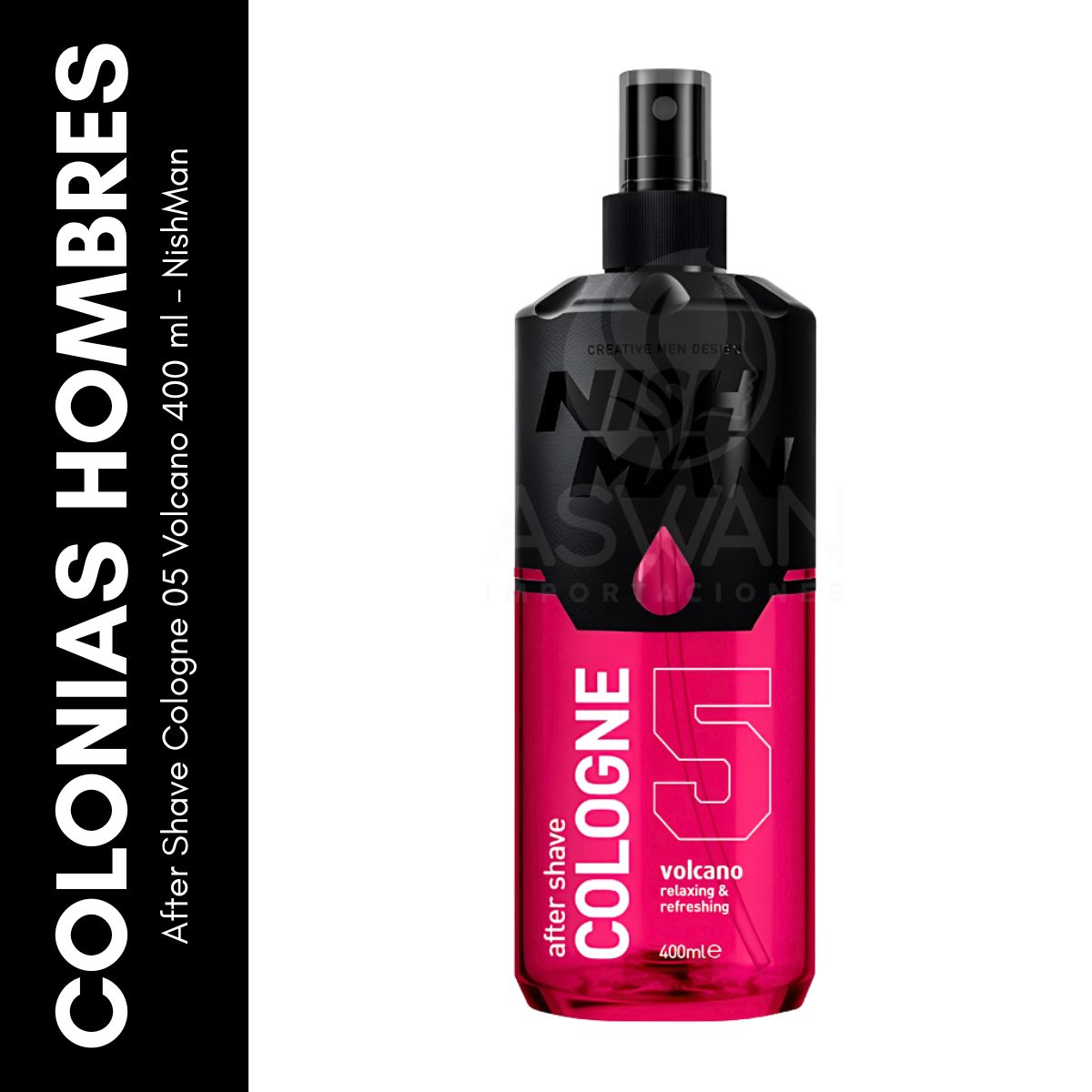 GENERICO - After Shave Cologne 05 Volcano 400 ml - NishMan