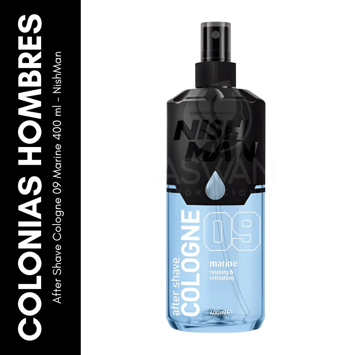 GENERICO - After Shave Cologne 09 Marine 400 ml - NishMan