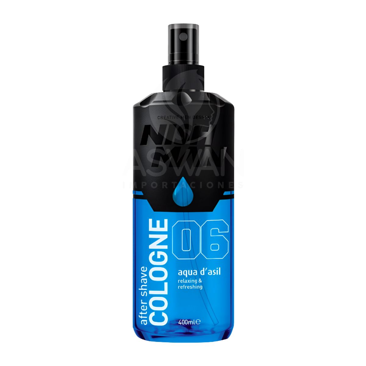 GENERICO - After Shave Cologne 06 Aqua D’Asil 400 ml - NishMan