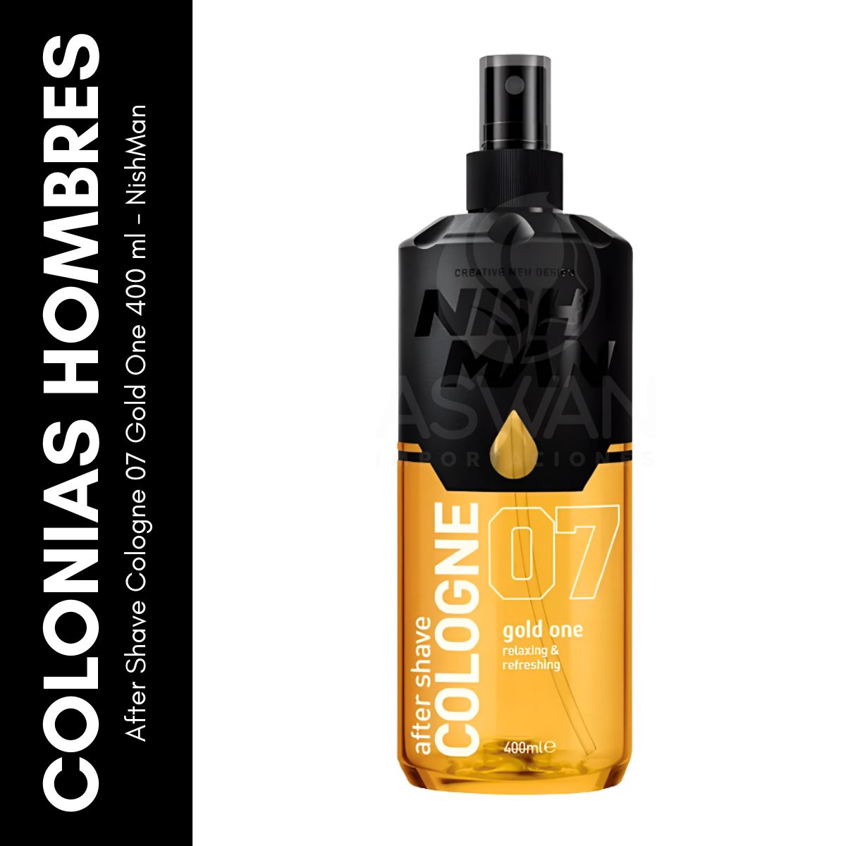 GENERICO - After Shave Cologne 07 Gold One 400 ml - NishMan