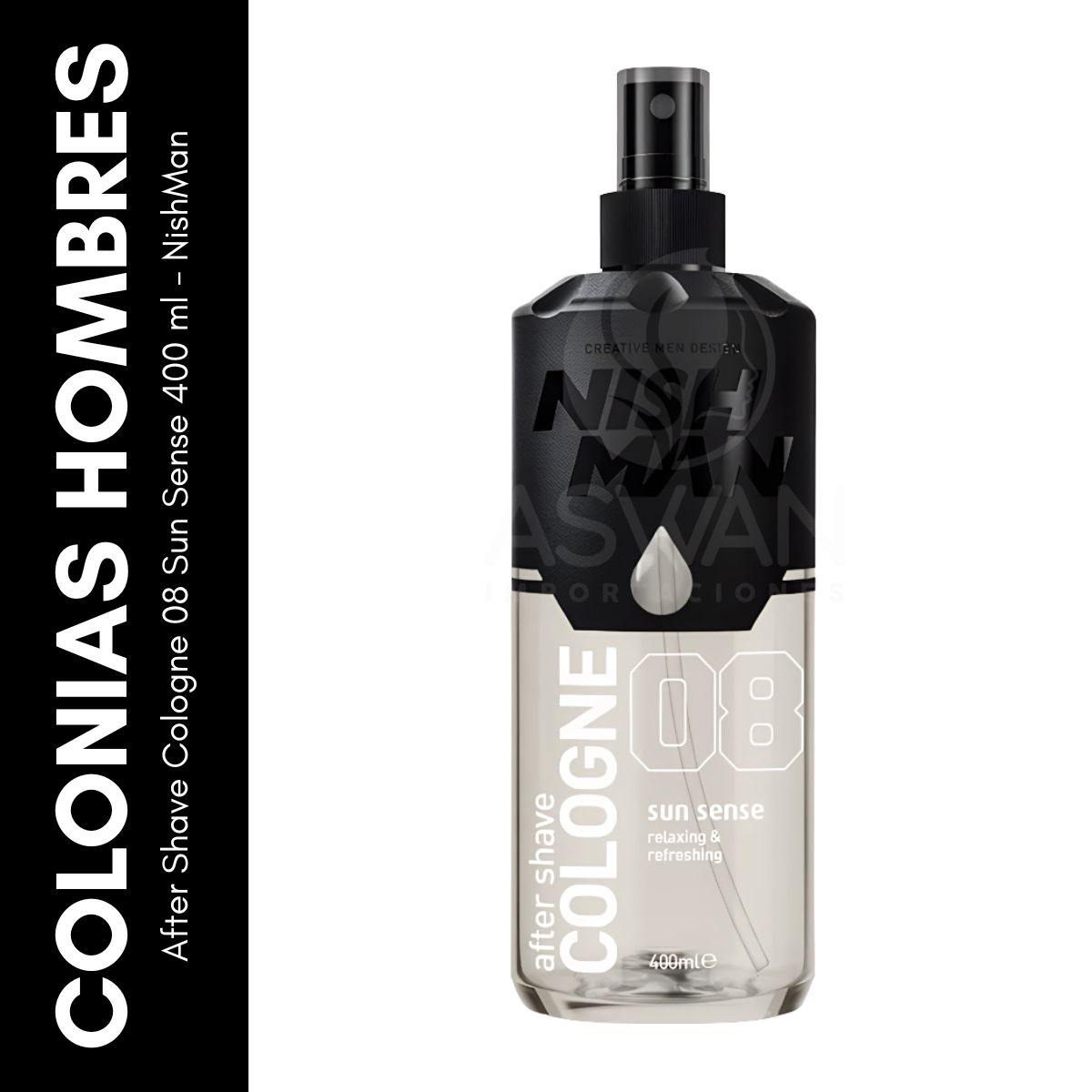 GENERICO - After Shave Cologne 08 Sun Sense 400 ml - NishMan