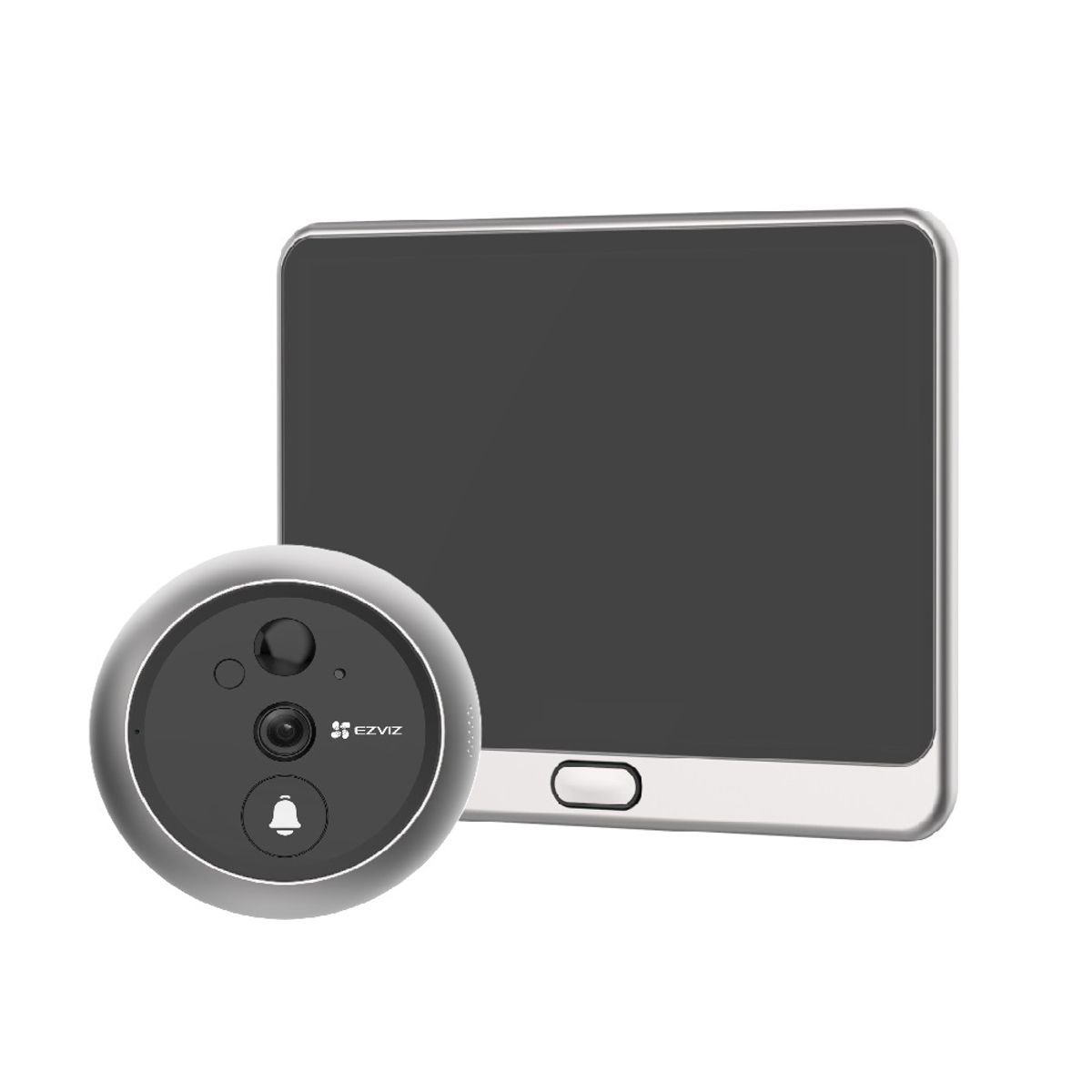 EZVIZ - MIRILLA Y TIMBRE INTELIGENTE CON PANTALLA 4″ EZVIZ DP2 2K