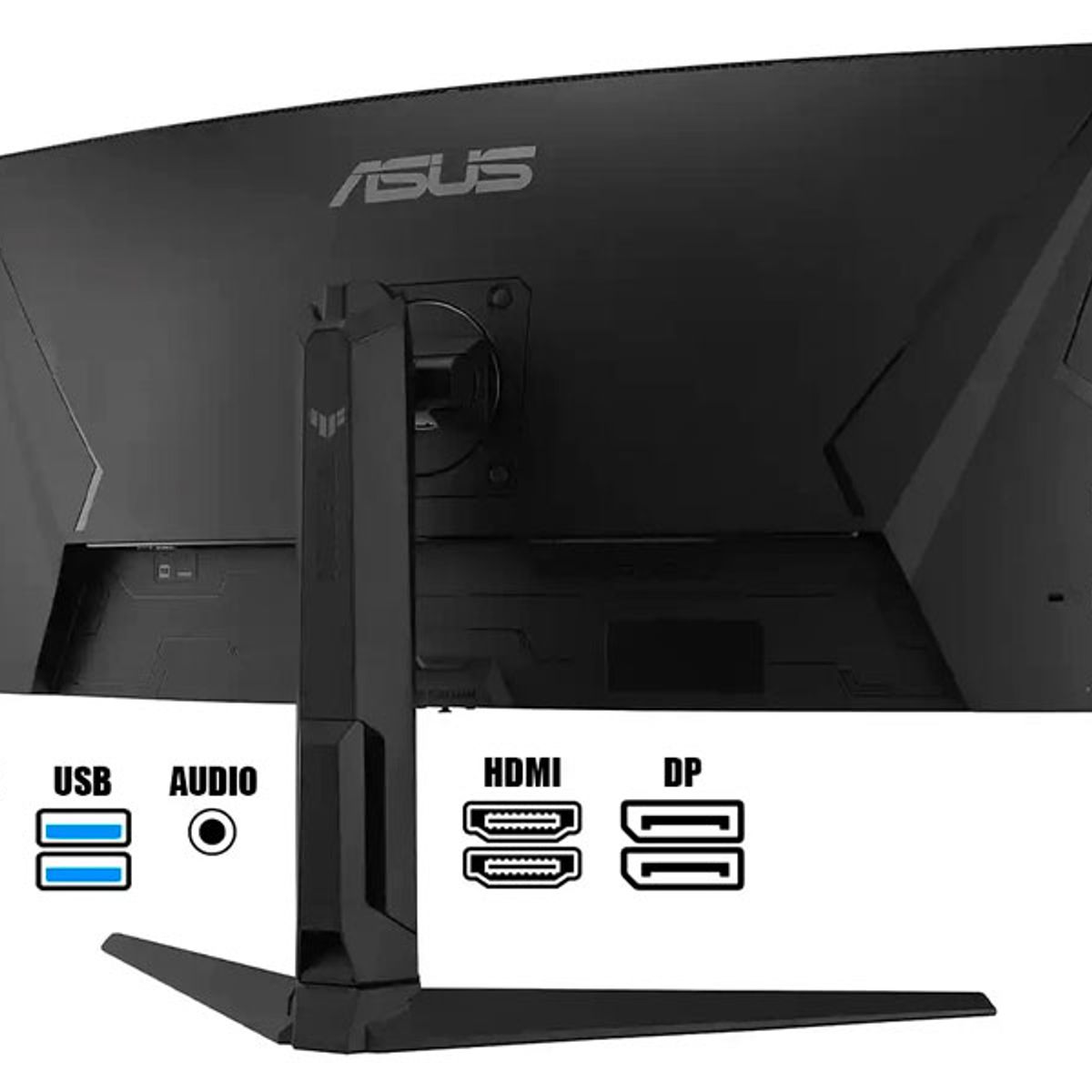 ASUS - MONITOR ASUS TUF GAMING VG34VQL3A 34 CURVO 180HZ 1MS FREESYNC