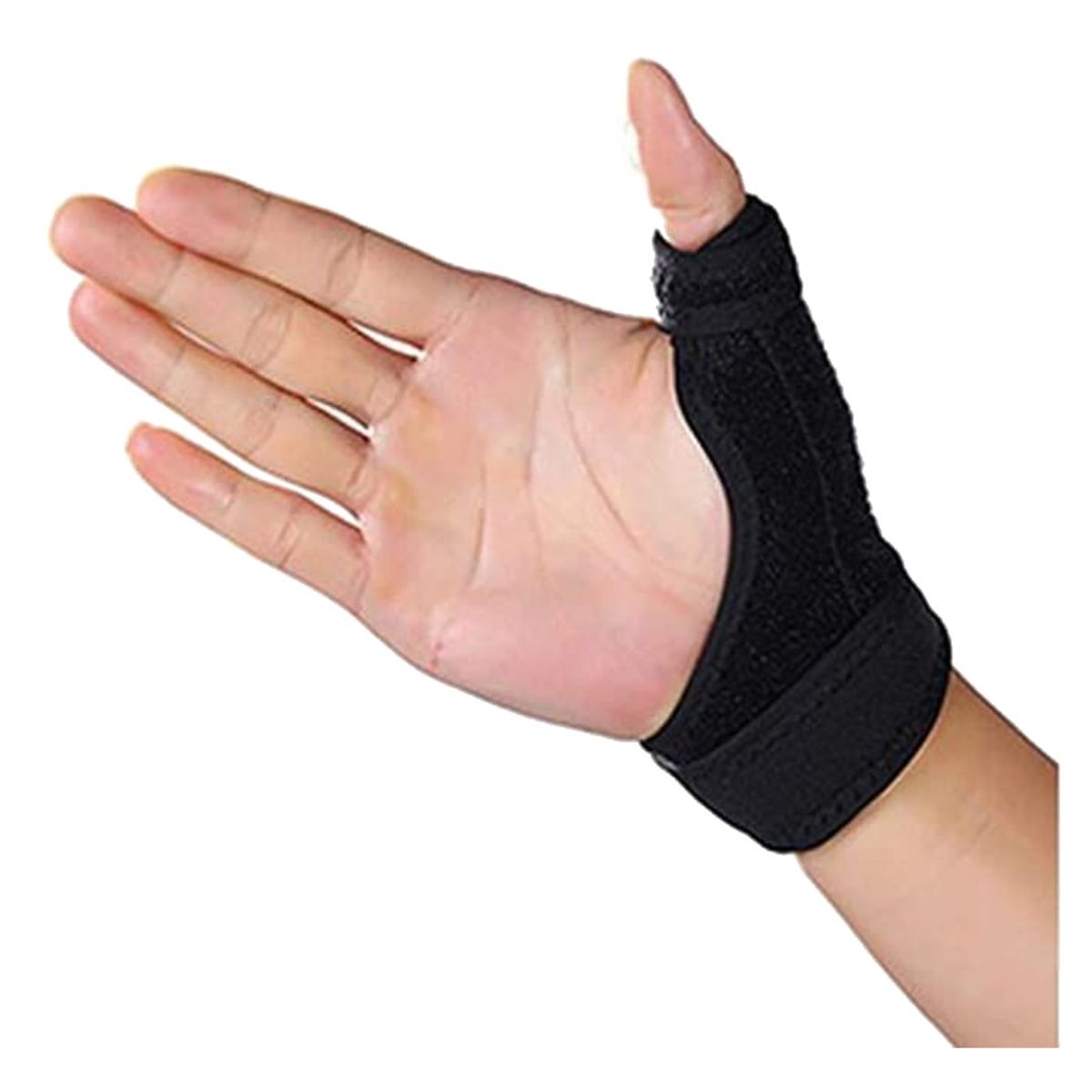 GENERICO - Férula Inmovilizadora de Pulgar y Muñeca 6879 - Talla Única Ajustable con Neopreno Terapéutico 6879