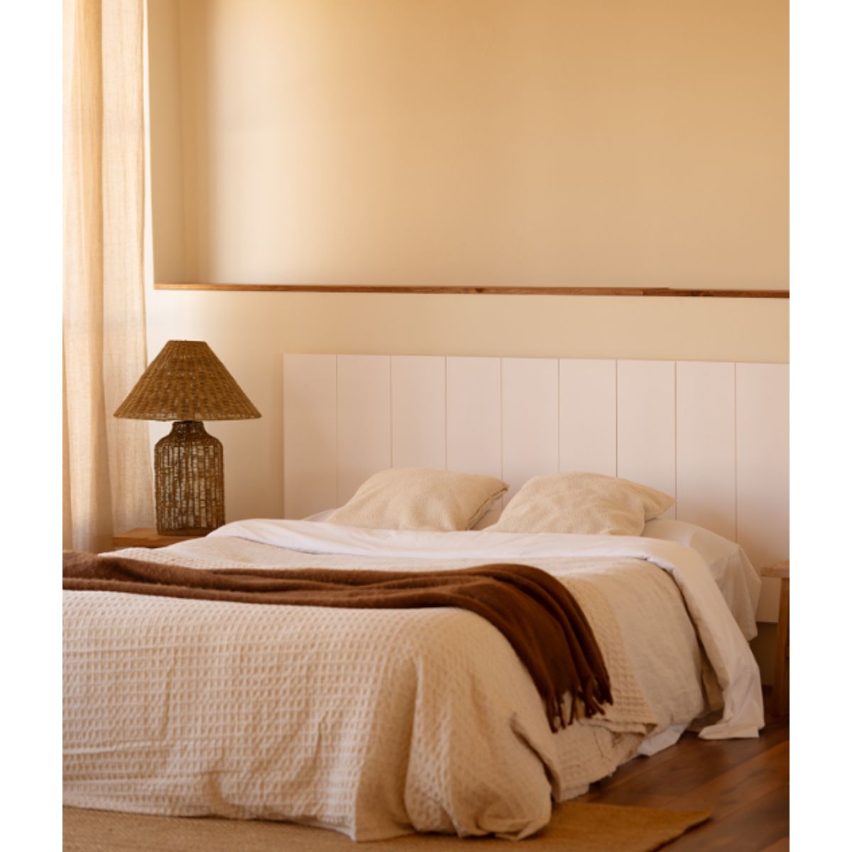 VENTITAS HOME - Cabecera Queen Size Manu Ventitas Home Color Blanco