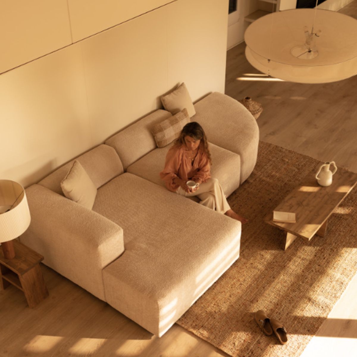 VENTITAS HOME - Sofá Seccional Sam Ventitas Home Lino