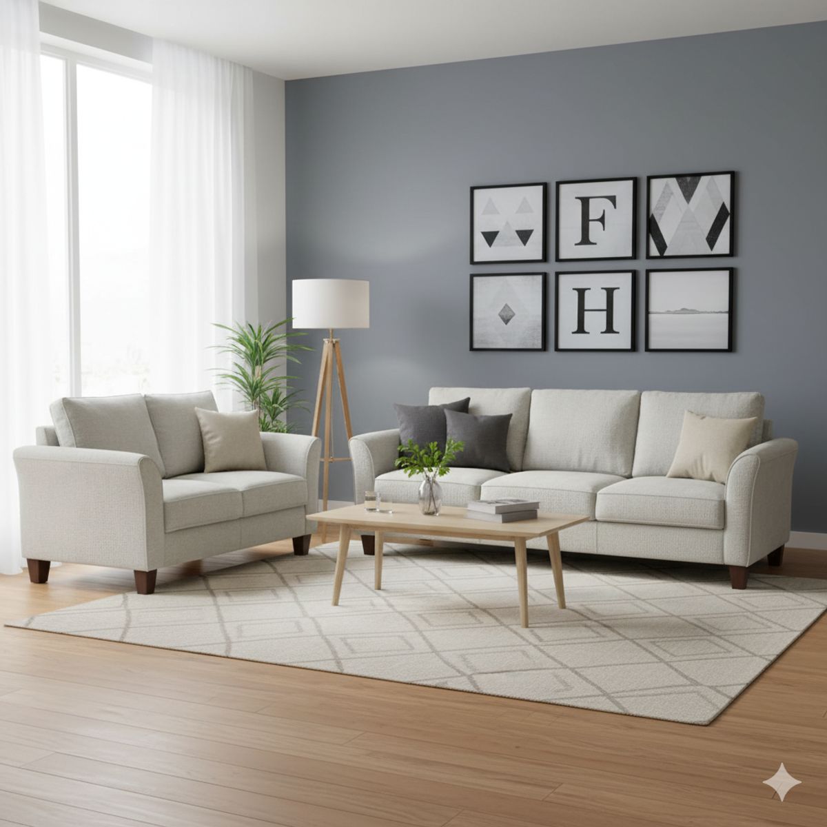 FABIANI HOME - Juego de Sala Bangkok 3 2  Fabiani Home