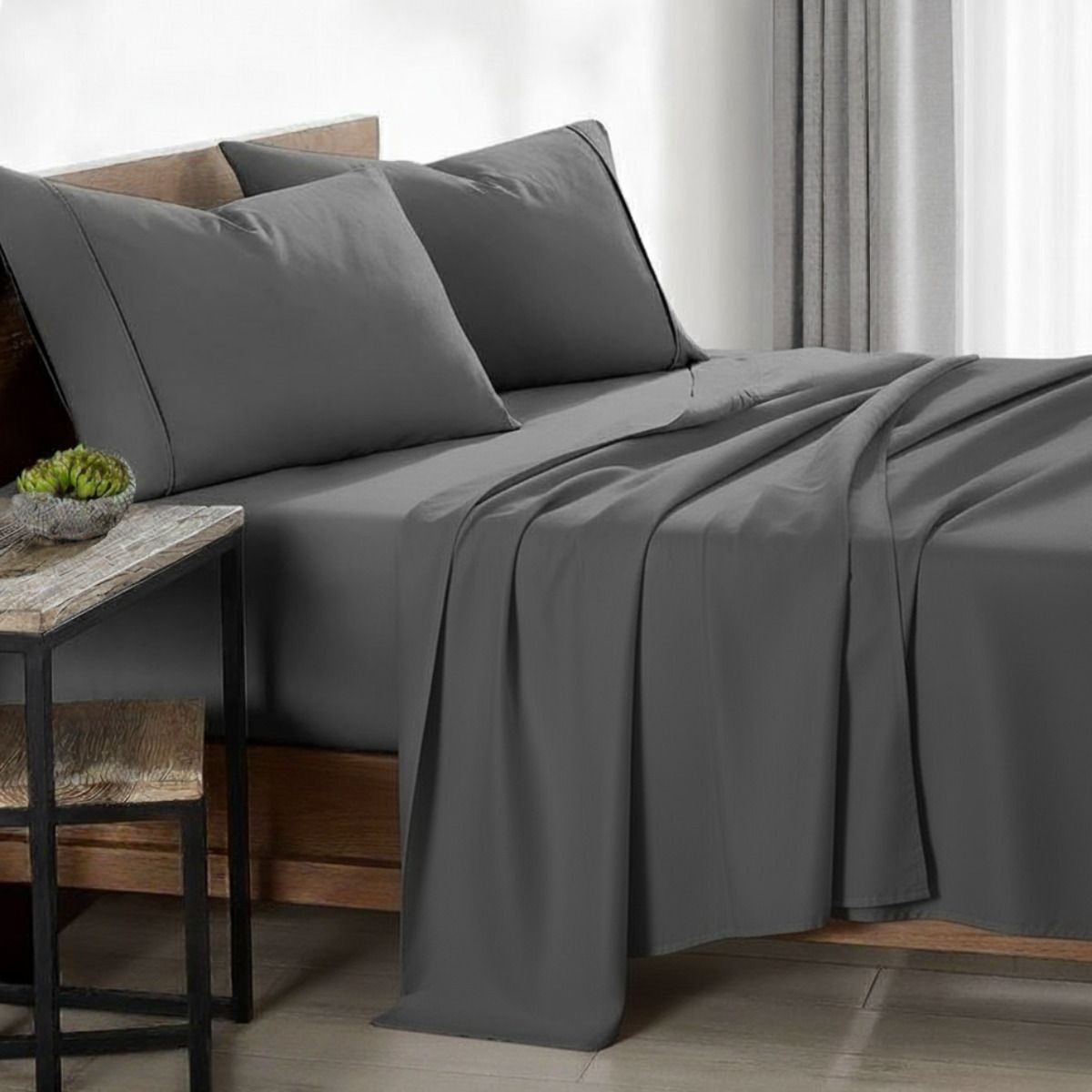 GENERICO - SET DE SABANAS MICROFIBRA PREMIUM