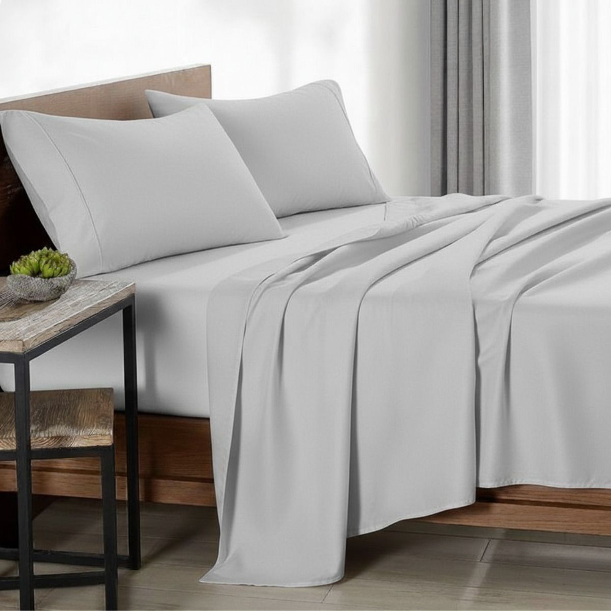 GENERICO - SET DE SABANAS MICROFIBRA PREMIUM