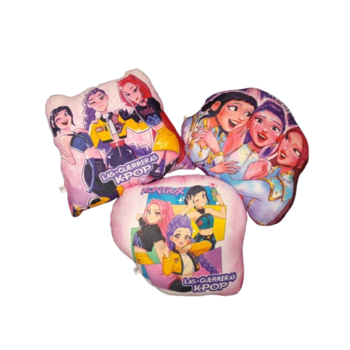 GENERICO - PELUCHE ALMOHADA GUERRERAS K-POP