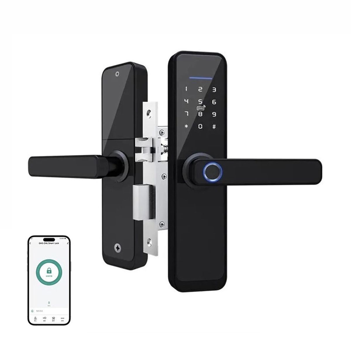 TECH CARE - Cerradura Digital Inteligente 6 modos + Asesoría de Instalación