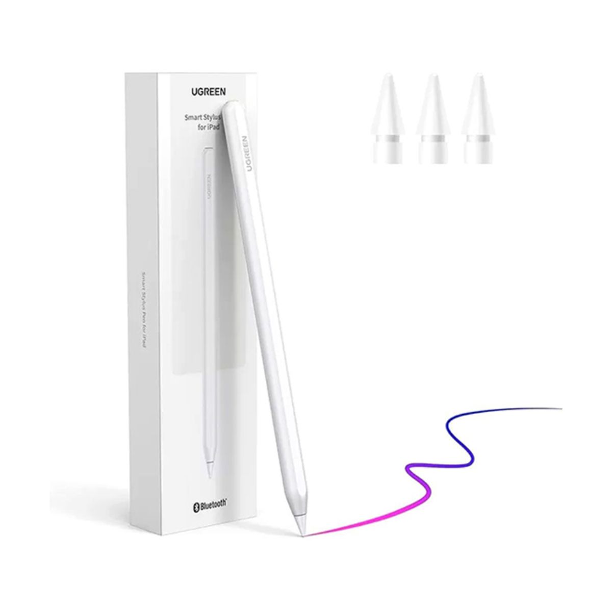 UGREEN - Lápiz Tactil Óptico para iPad Carga Magnética Rechazo de Palma