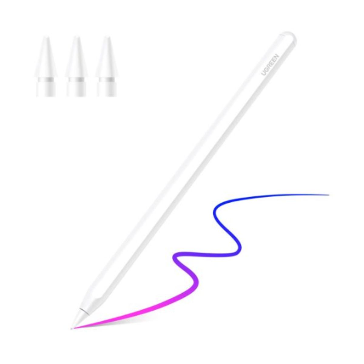 UGREEN - Lápiz Tactil Óptico para iPad Carga Magnética Rechazo de Palma