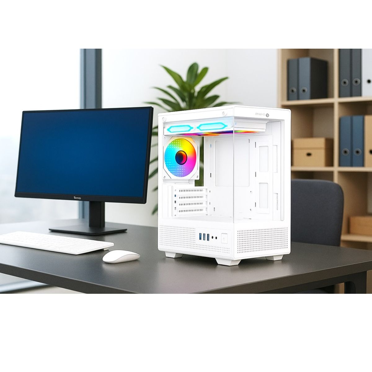 INTEL - Computadora Pc Intel Core I7 4770 Monitor 24 FDH SOLIDO 500GB RAM 16GB