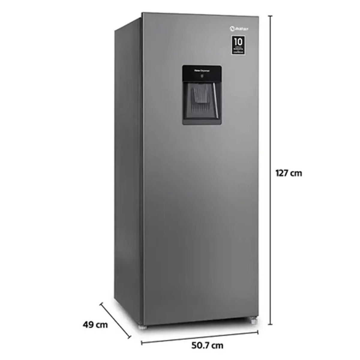 MIRAY - Refrigeradora Miray RM-184H Euro Frío 172 L