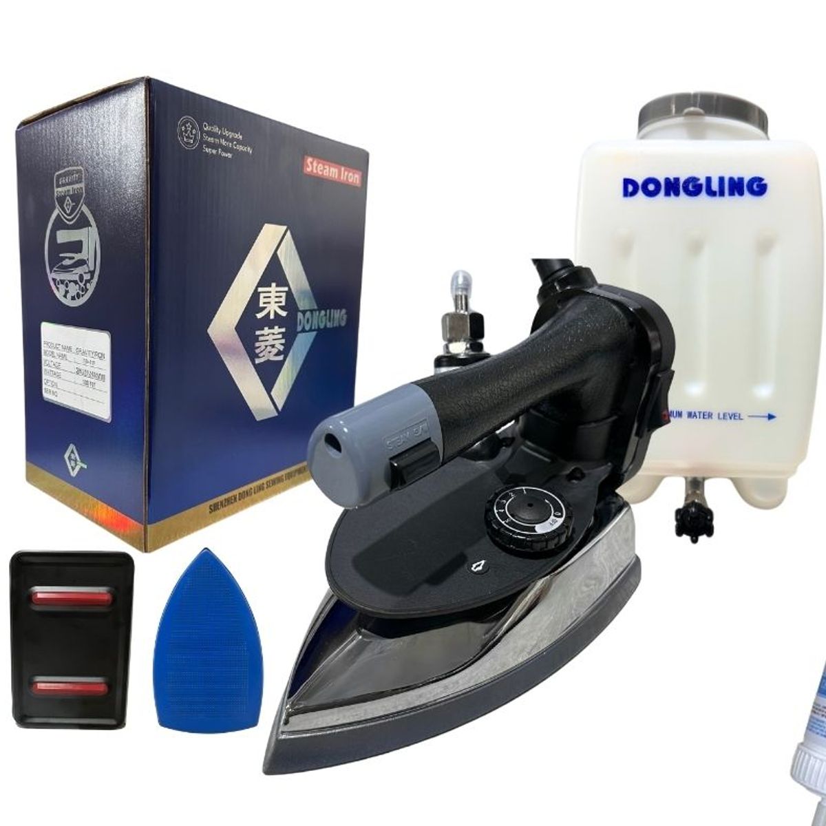 VENETO - Plancha Vaporizadora Profesional Dongling ES-300L Pesada con filtro