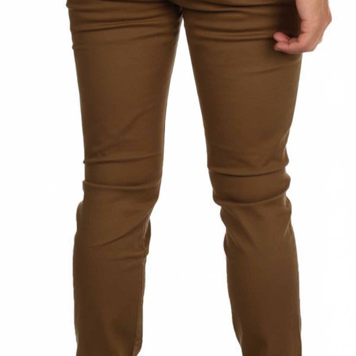 GENERICO - Pantalón Hombre Drill Slim Fit Color Caqui