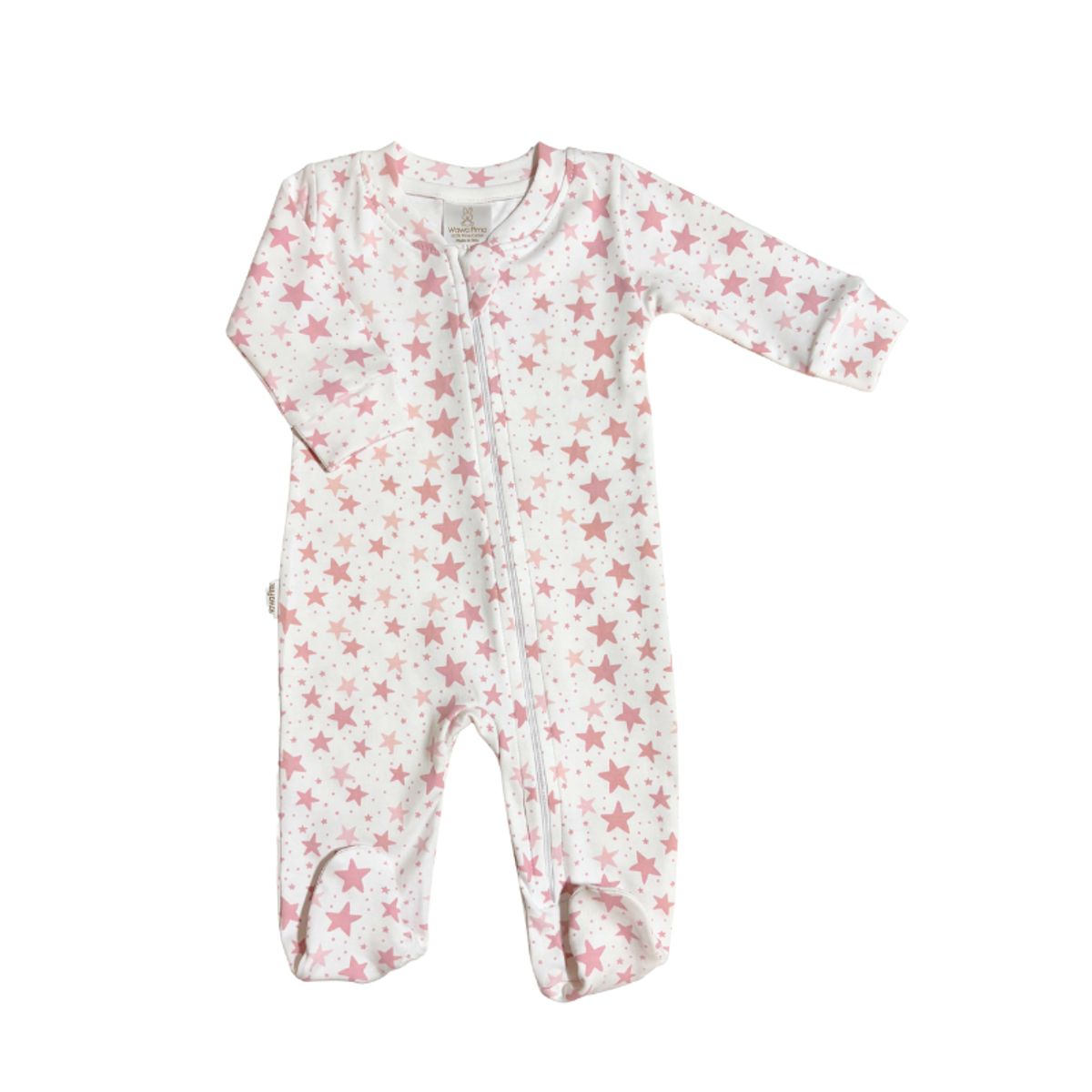 WAWA PIMA - PIJAMA BEBE NIÑA CON PIE ROSE DREAMS