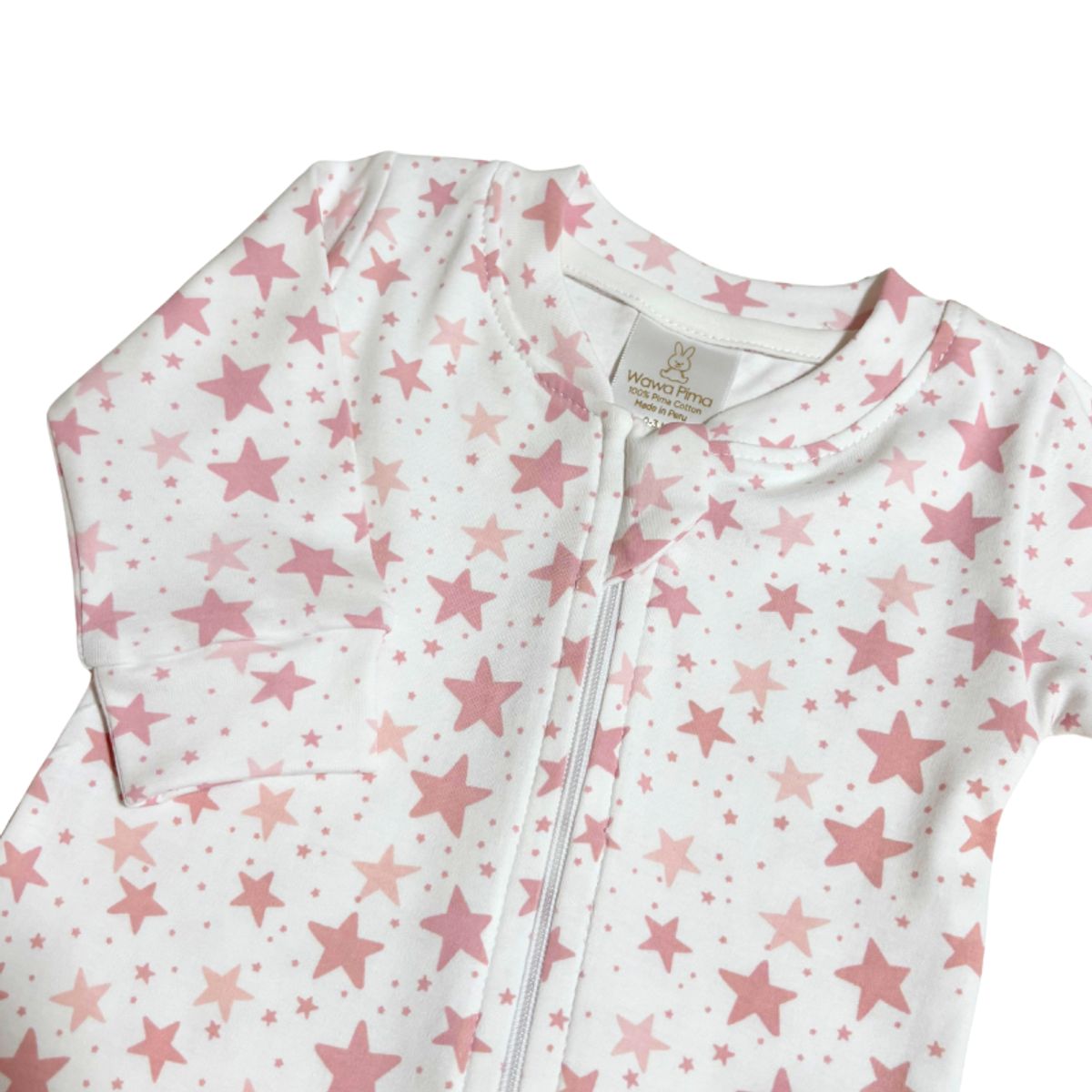 WAWA PIMA - PIJAMA BEBE NIÑA CON PIE ROSE DREAMS