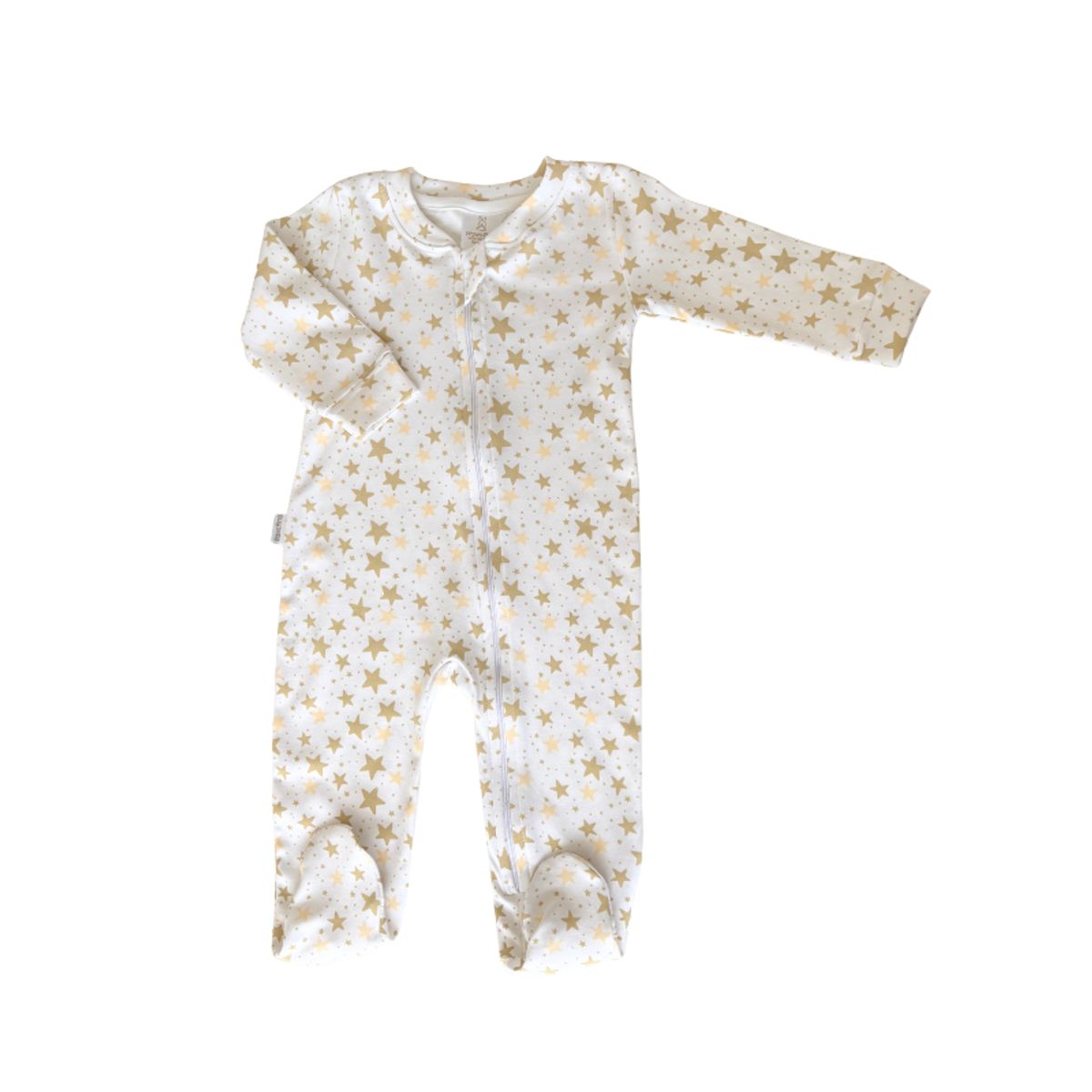 WAWA PIMA - PIJAMA BEBE NIÑO-NIÑA CON PIE BEIGE DREAMS