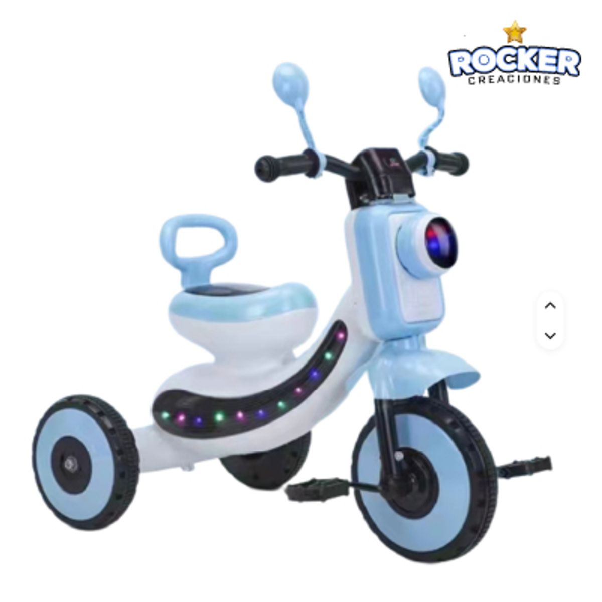 OEM - TRICICLO PARA NIÑOS MUSICAL VERDE