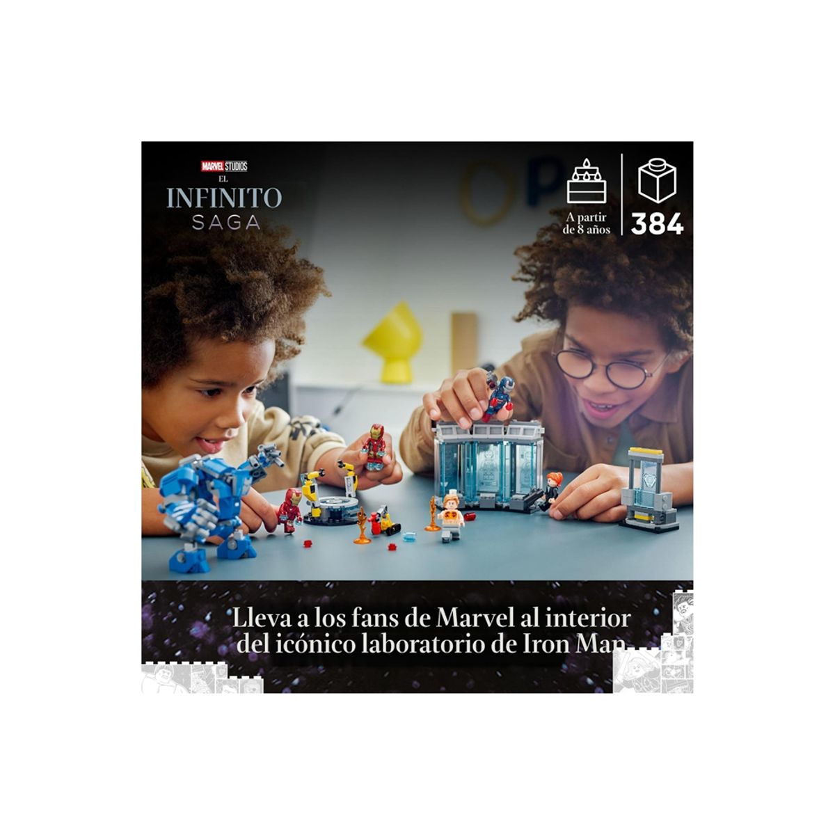 LEGO - LEGO Marvel Iron Mans Laboratory Hall of Armor 76315