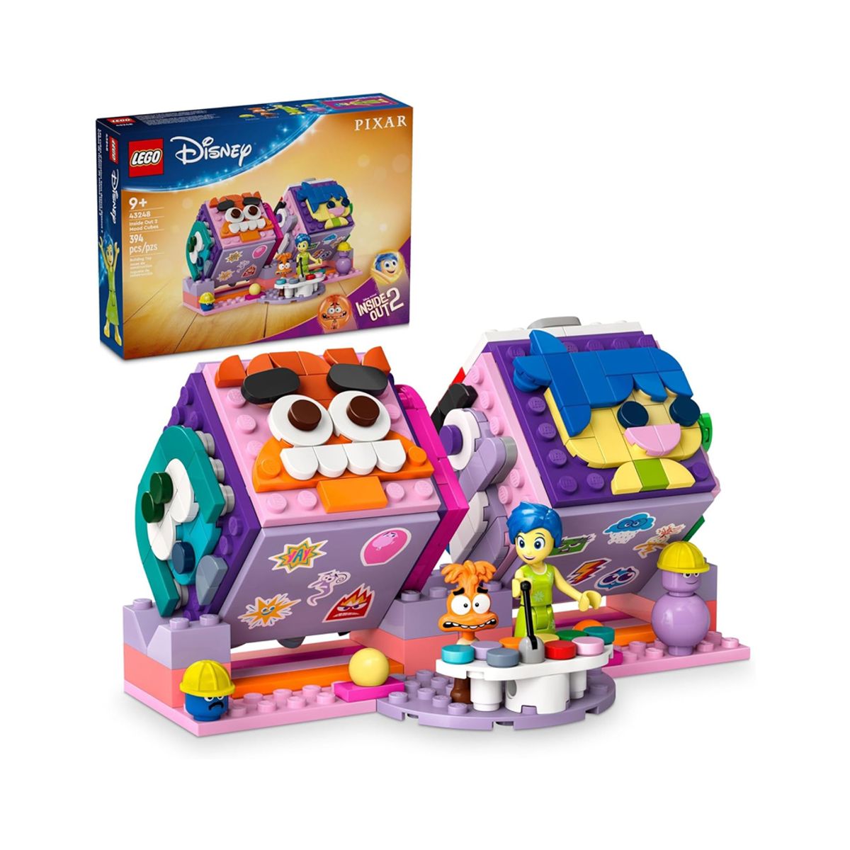 LEGO - LEGO Disney Inside Out 2 Mood Cubes from Pixar 43248