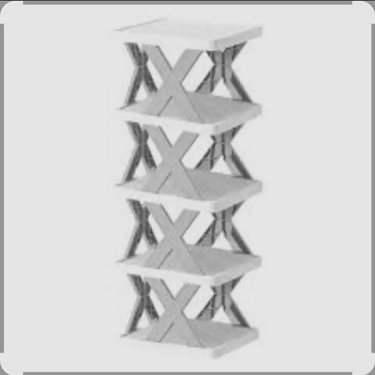 GENERICO - REPISA ORGANIZADORA DE 5 NIVELES-BANDEJAS DE 1.2 KG DE SOPORTE