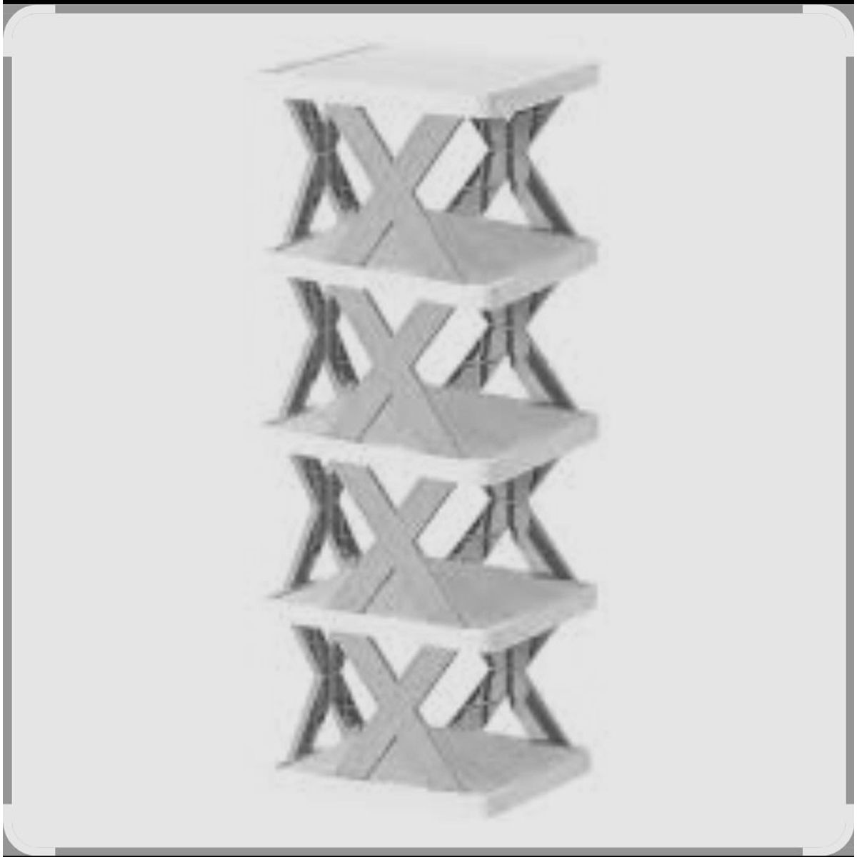 GENERICO - REPISA ORGANIZADORA DE 5 NIVELES-BANDEJAS DE 1.2 KG DE SOPORTE