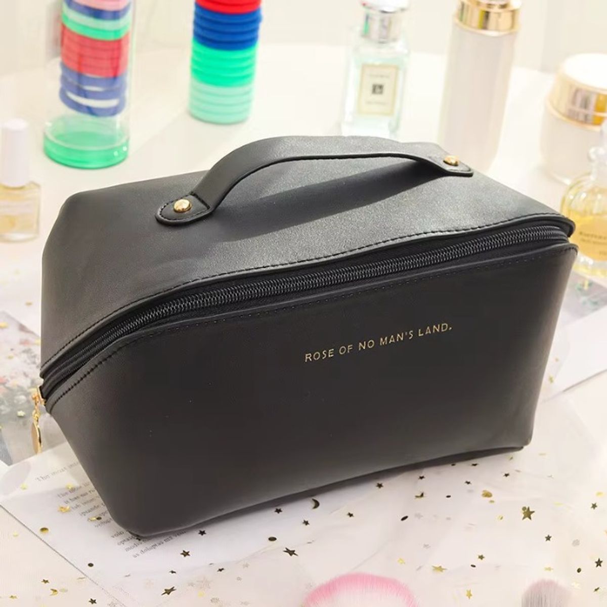 SM - NECESER ORGANIZADOR PORTA COSMETICO NEGRO