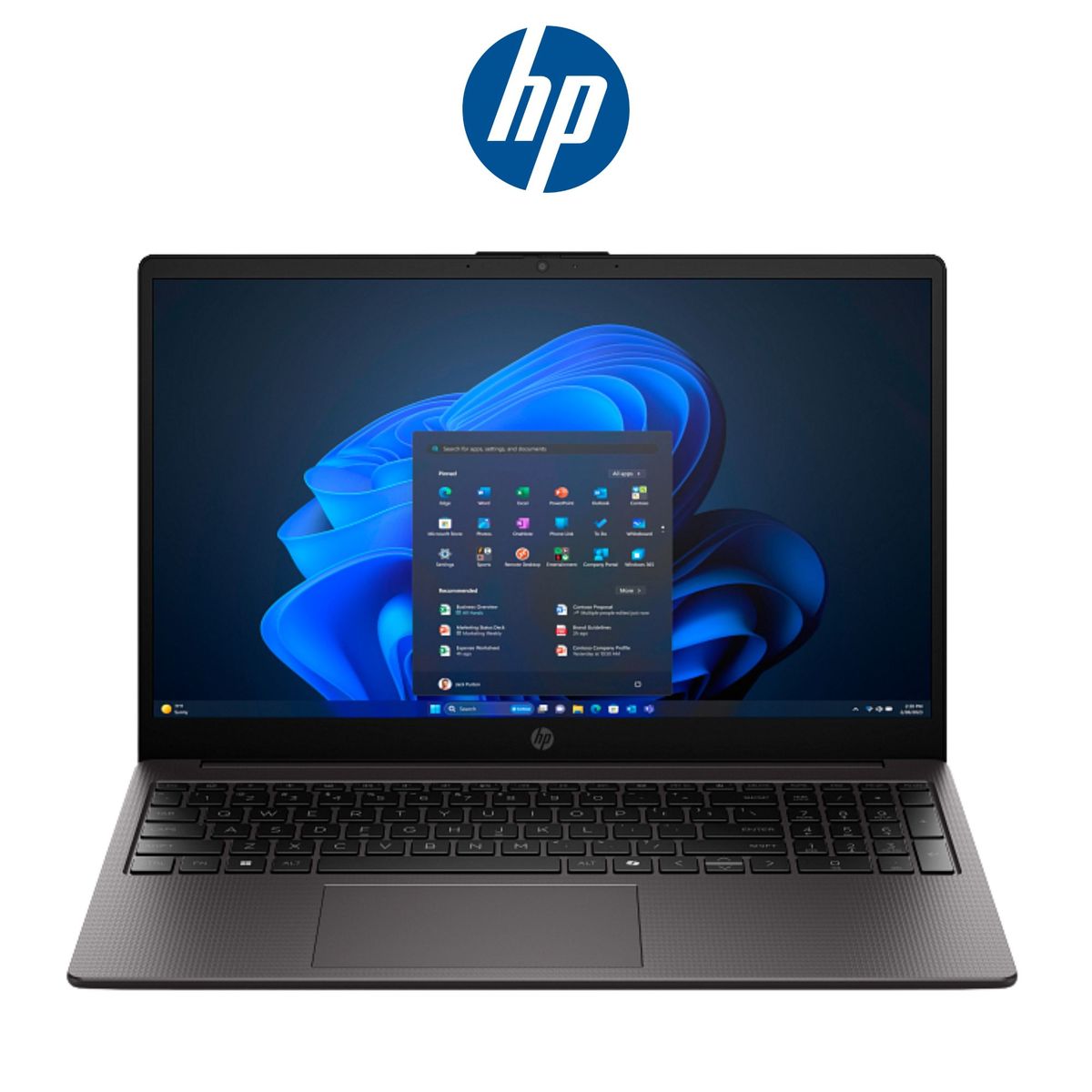 HP - Laptop HP Intel Core 5 (250 R G10) RAM 16 GB SSD 512 GB 15.6" LED Windows 11 PRO