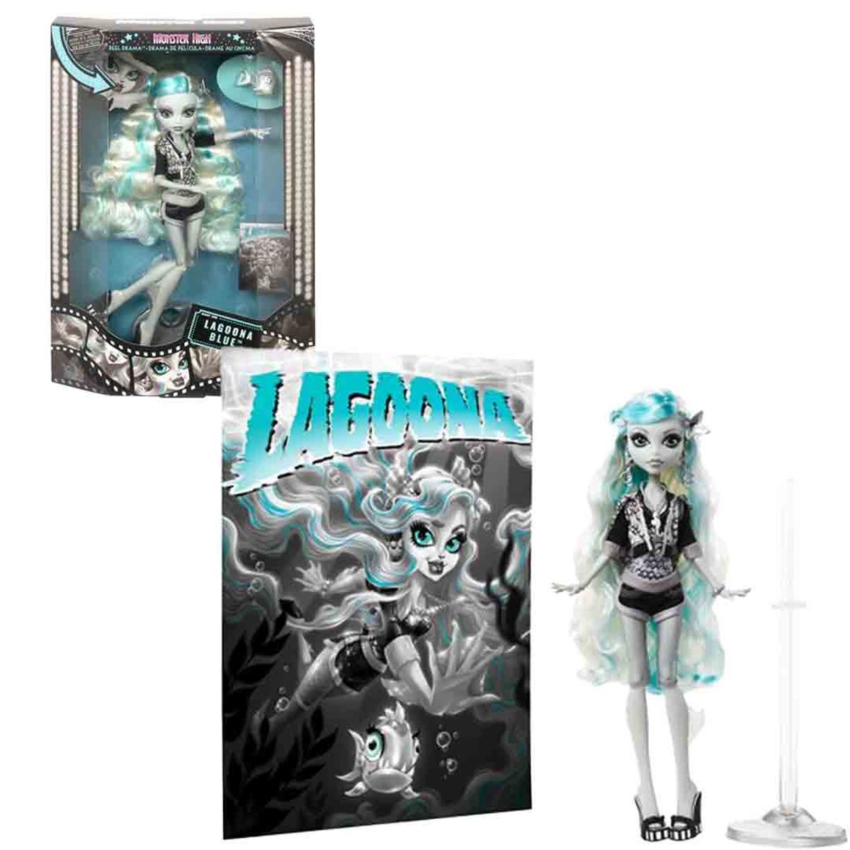 MATTEL - Monster High Reel Drama Lagoona Blue