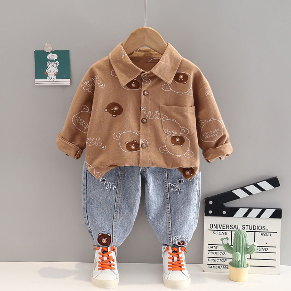 GENERICO - ROPA DE NIÑO - CAMISA Y PANTALON - Estilo y Comodidad para tu Pequeño