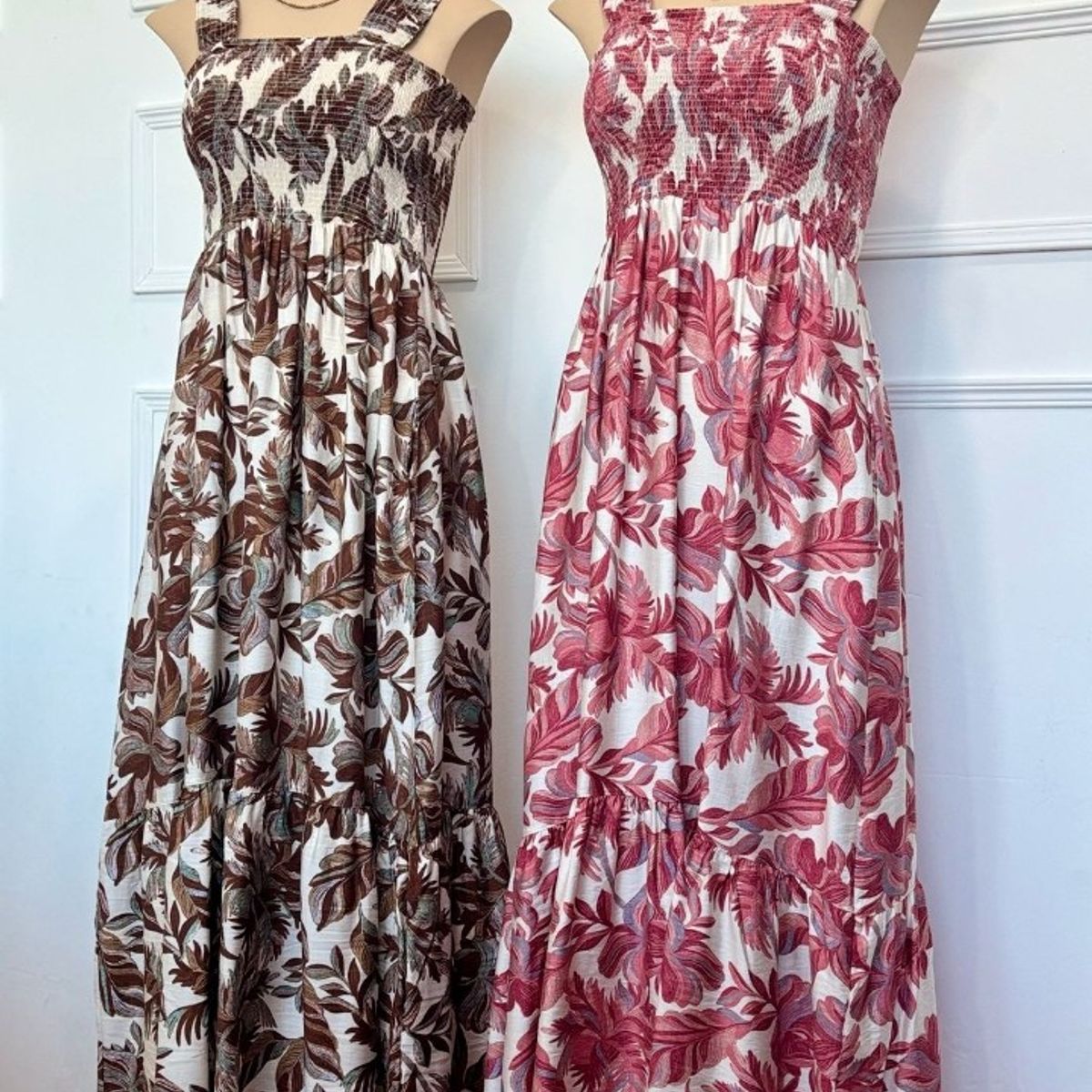 GENERICO - VESTIDO FLORES MAXI LARGO