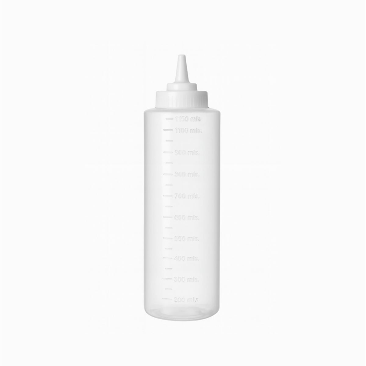 OEM - Envase Salsero Plástico 1150 ml con Tapa Dispensadora – Ideal para Salsas y Cocina Profesional