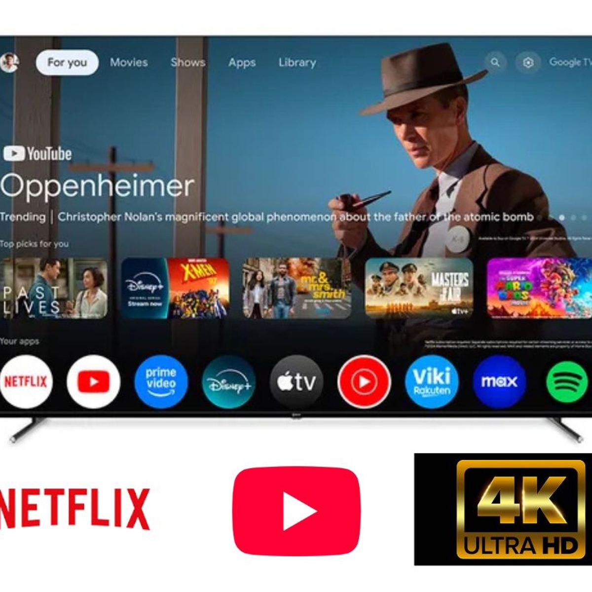 MIRAY - Televisor Miray Smart TV 85" PULGADAS  QLED MQ85-E2000GBT