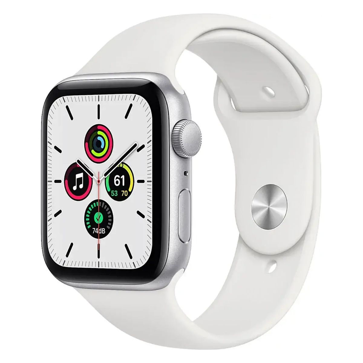 APPLE - Apple Watch SE 2020 GPS 44 mm Plata Reacondicionado