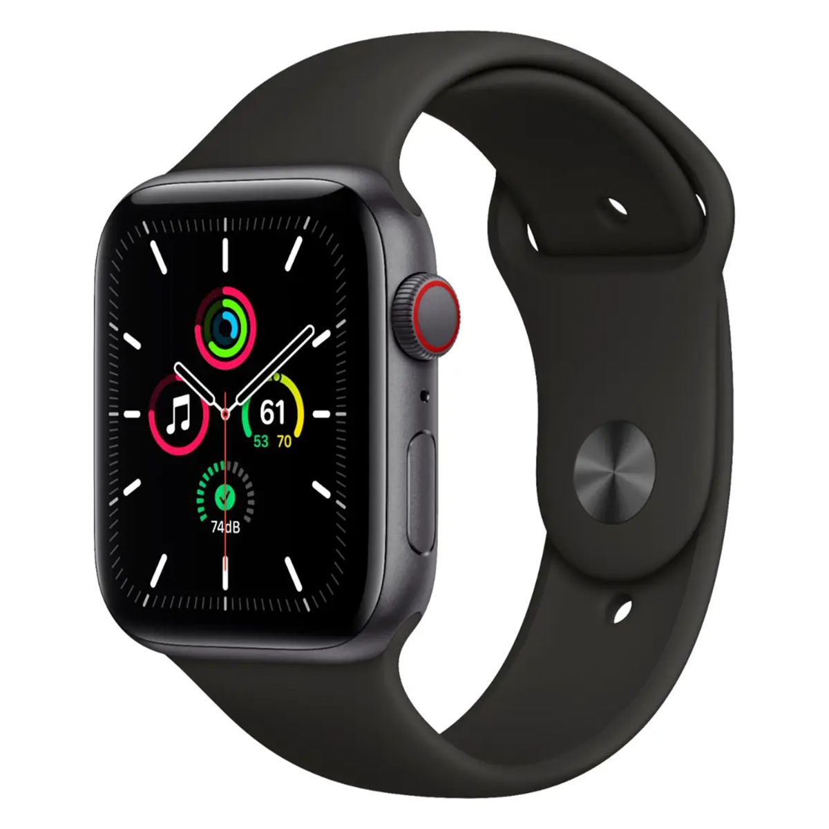 APPLE - Apple Watch SE 2020 GPS 44 mm Negro Reacondicionado